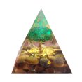 thumbnail image 2 of Generador de energía de cristal Pirámide de orgón Piedra de orgonita de sanación espiritual (E) Ndcxsfigh Nuevos Originales, 2 of 6