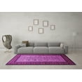 thumbnail image 3 of Ahgly Company Indoor Square Persian Purple Traditional Area Rugs, 8' Square, 3 of 4