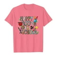 thumbnail image 3 of WOYY Girl's 100 Days Of School T-Shirt Letter Print Short Sleeved Tshirt Kids Loose Casual T Shirt, 3 of 3
