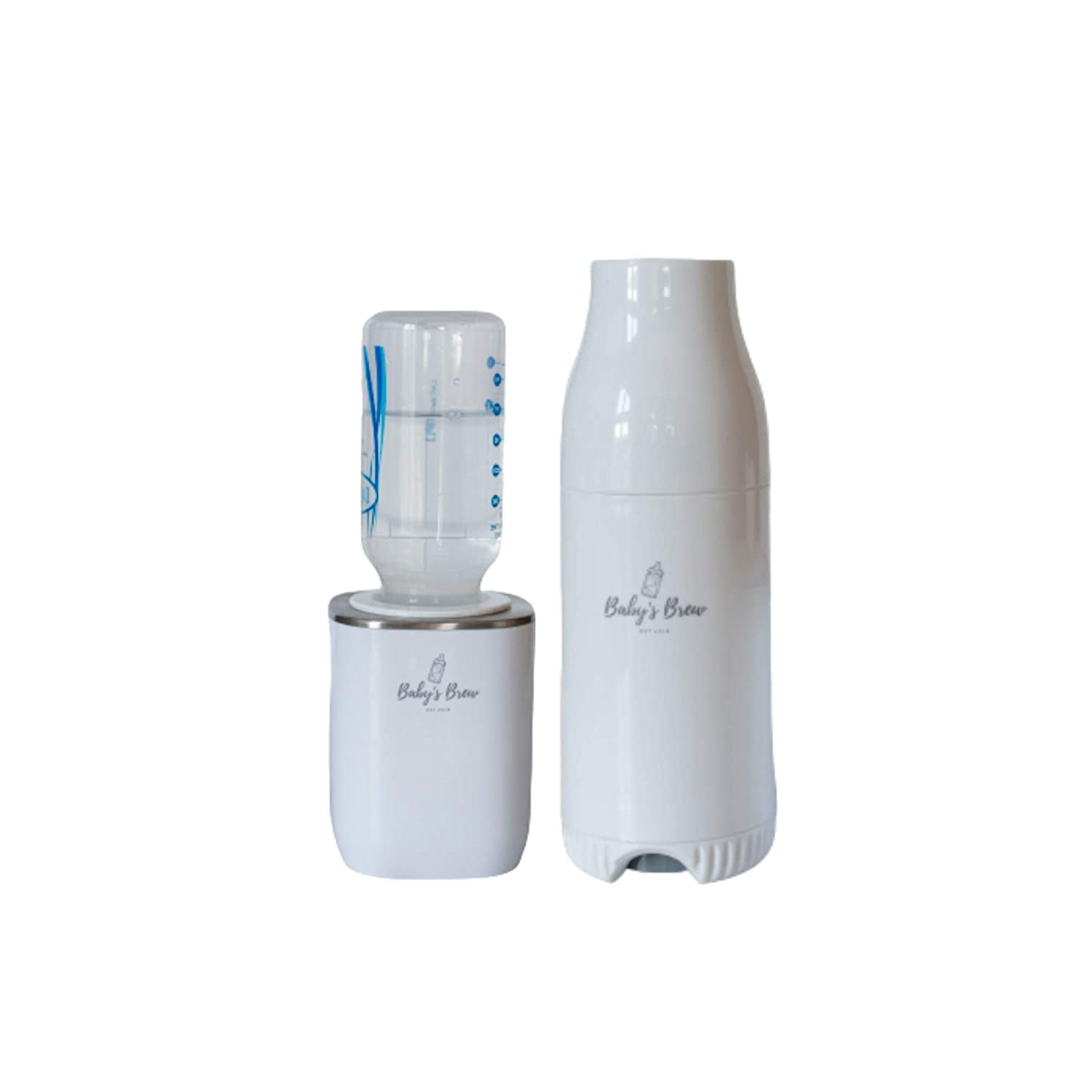 BPA Free Car Baby Bottle Warmer for Breastmilk & Formula by USB Charging Portable Travel Slow Heating Bottle Warmer 