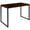 Mahogany Top/Black Frame, variant on Flash Furniture Tiverton Industrial Modern Desk - Commercial Grade Office Computer Desk and Home Office Desk - 47" Long (Mahogany/Black)