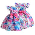 thumbnail image 7 of KYAIGUO Girls Princess Dress for Kids Toddler Baby Summer Flower Dress Party Dresses Performance Mesh Tulle A-Line Dress Floral Formal Dress Summer for 3-12Y, 7 of 7