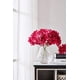 thumbnail image 2 of Nvzi Flores artificiales de hortensia con cabezas amarillas, 10 flores de seda de hortensia falsas para centros de mesa de boda, ramos, decoración floral de bricolaje, decoración del hogar con tallos, 2 of 5