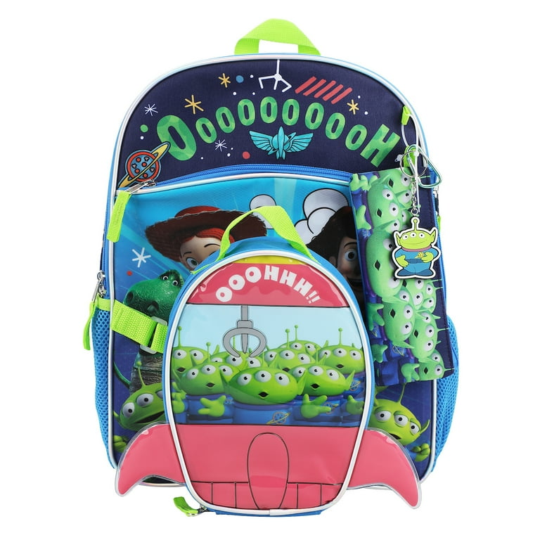 Toy Story Little Green Men 5 Piece Backpack Lunchbox Set Walmart