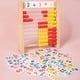 thumbnail image 5 of Estante De Madera Para ábaco De Bebé, Estante Educativo De ábaco Para Bebé De 100 Cuentas Para La Vida Diaria De Los Niños, 5 of 7