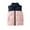 Pink, variant on YTDSCS Kids Toddler down Cotton Vest for Boys Girls Hooded Colorblocking Sleeveless Puffer Jacket for Winter Padded Thickened Warm Waistcoat Size 3-12T