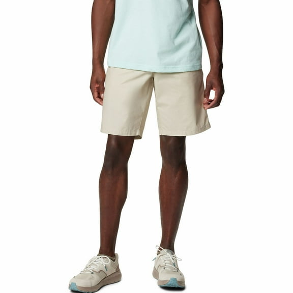 Men's Columbia 10" Washed-Out Short Color: Fossil Size: 36
