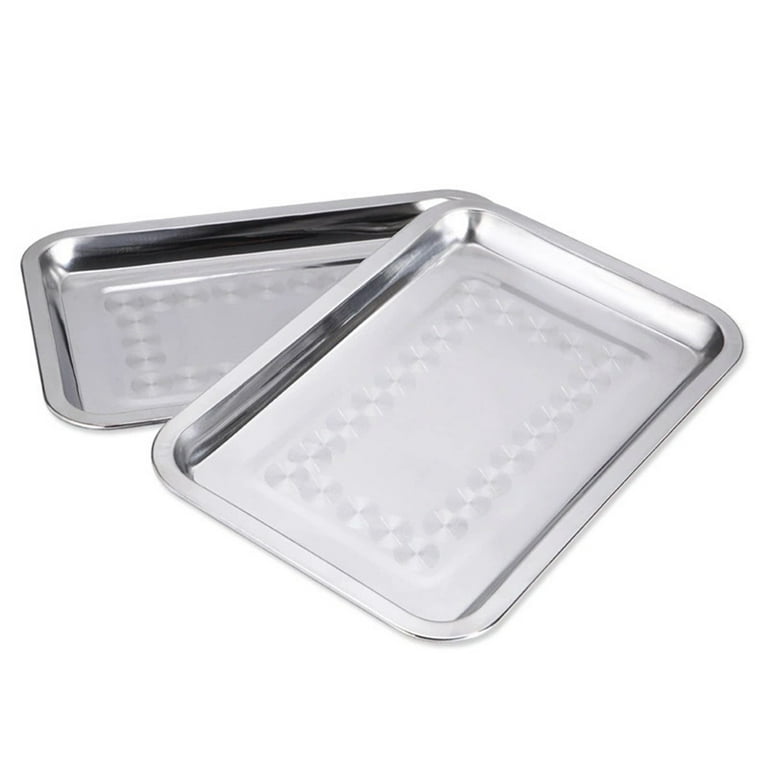 10x8 Toaster Oven COOKIE Sheet BAKING Tray Commercial Stainless Steel –  Health Craft