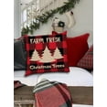 thumbnail image 2 of Awkward Styles Christmas Pillow Covers Christmas Home Decor Xmas Throw Cushion Case Farm Tree Pillow, 2 of 2