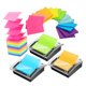 thumbnail image 4 of 3 dispensadores de mini notas adhesivas, organizador de papel compacto, premium y profesional con 24 blocs de notas adhesivas de colores., 4 of 8