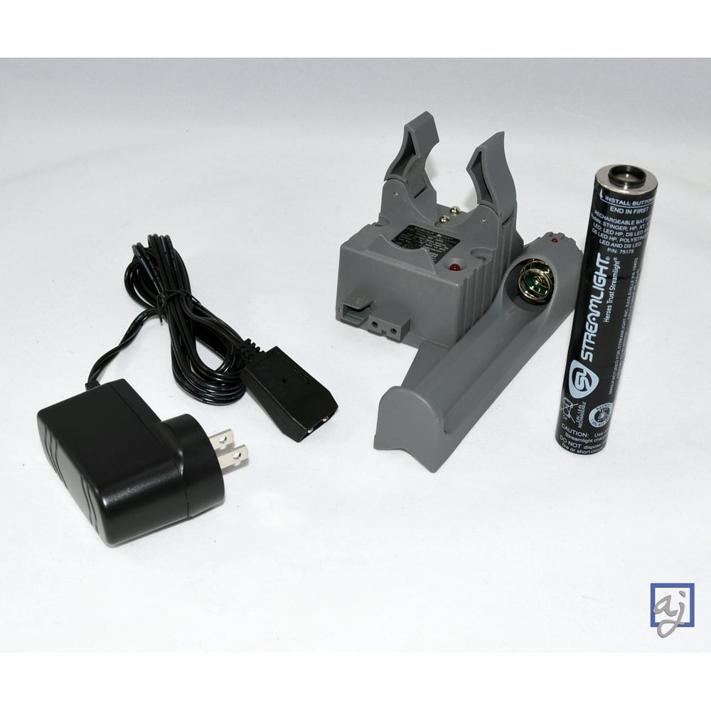 Streamlight Stinger PiggyBack Smart Charger w/Battery (75277) + AC Wall