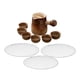 thumbnail image 1 of Tetera de cerámica con juego de tazas y tetera tradicional china para hervir agua. Marrón, 1 of 9