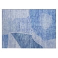 thumbnail image 2 of Addison Rugs Chantille Indoor/Outdoor Transitional Abstract Navy Washable Rectangle Rug, 1'8" x 2'6", 2 of 6