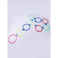 thumbnail image 5 of Hopscotch Ring Set 10 15 inch Diameter with Connectors, Outdoor Backyard Game for Kids, Agility Rings with Storage Bag, Boys Girls Gift, 5 of 9