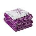 thumbnail image 3 of Spirit Linen Home Est. 1988 Foliage 6PC Comforter Set - Queen, Purple, 3 of 4