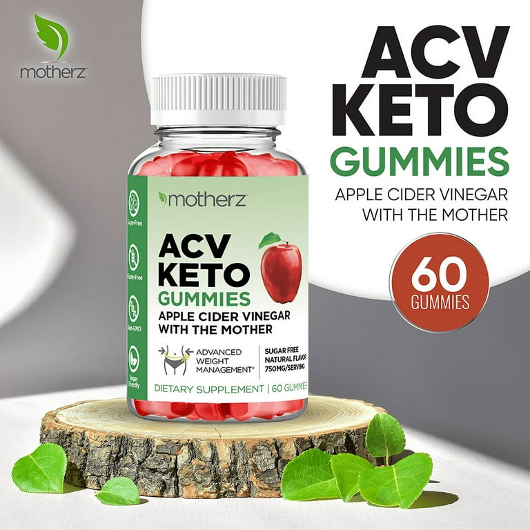 Motherz ACV Keto Gummies, Weight Loss Support, Boost