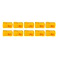 thumbnail image 2 of Football Flag Pole Connector, Compact Plastic Rugged Yellow Football Flag Pole Clip Reusable  for Practice, 2 of 7