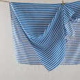 thumbnail image 5 of Striped Beach Towels | 100% Turkish Cotton | Soft & Quick Dry-Blue, 5 of 10