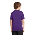 thumbnail image 2 of Port & Company PC380Y Youth Performance Tee, Team Purple, XS, 2 of 4