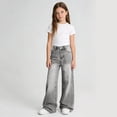 thumbnail image 4 of Tiijoy Teen Girls Baggy Jeans Casual High Waisted Straight Leg Denim Pants, Sizes 1-16, 4 of 5