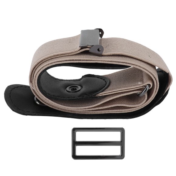 Nimomo Ceinture de taille pantalon durable Ceinture Ceinture élastique confortable mode jean pantalon Ceinture extensible pour femmes hommes vêtements accessoires (Kaki)