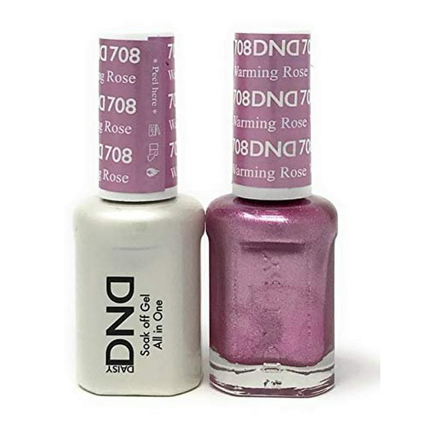 DND Duo 708 Warning Rose Gel & Matching Polish Set - DND Gel & Lacquer ...
