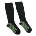 thumbnail image 2 of 1 par de calcetines deportivos de compresión para aliviar la fatiga y promover la circulación, calcetines transpirables de tubo para pantorrilla para hombres y mujeres al aire libre L, 2 of 5