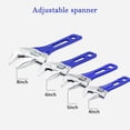 thumbnail image 5 of SENRISE Mini Wrench Longer Jaws Grip Spanner Tool Adjustable Chrome Vanadium Steel Size 4 inch-8 inch, 5 of 7