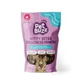 thumbnail image 1 of Pet Buzz Kitty Bites, Tuna Teazer Delicious Cat Recipe, All-Natural Soft & Chewy Cat Treats, 75g/2.6oz Bag, Made in Canada, 1 of 3