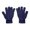 Navy, variant on Fgnfyis Winter Gloves for Women Soft Knit Full Coverage Fingerless Design Modern Minimalist Style Warm Winter Handwear Candy Color Mittens BU1