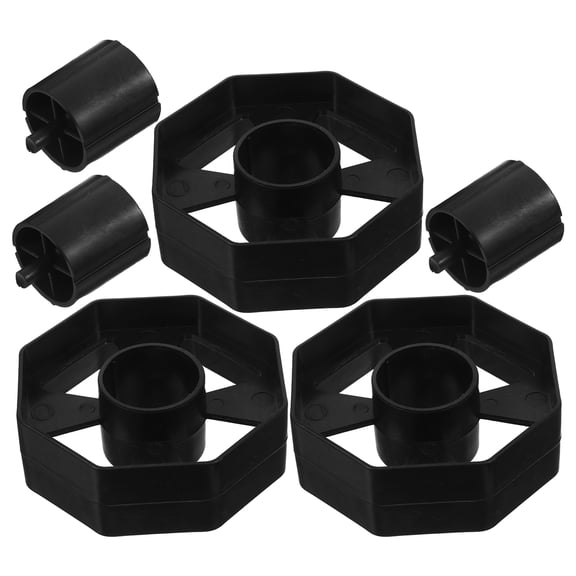 Minkissy 3 Sets Tape Dispenser Replacement Core Wheel Plastic Black for Office Tasks