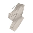 thumbnail image 4 of Lightweight Stretch Jogger Pants for Women 2026 Summer Elastic Waist Quick Dry Breathable Outdoor Athletic Casual Trousers Khaki XL, 4 of 7