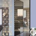 thumbnail image 2 of Crystal Beaded Curtain Door Beads,Glass Bead Curtain,Hanging Room Divide for Living Room Bedroom Window Door Wedding Decor, 2 of 8