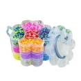 thumbnail image 1 of Kids Rubber Band Kit Creative Educational DIY Loom Band Kit Rainbow Rubber Bands, 1 of 10