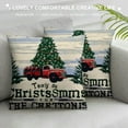 thumbnail image 3 of Christmas Throw Pillow Cover, Winter Holiday Cushion Case for Sofa Couch, 3 of 5