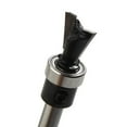 thumbnail image 4 of 14 Degree 1/4 Inch Shank Carbide Dovetail Router Bit Woodworking Cutter Tools A, 4 of 8