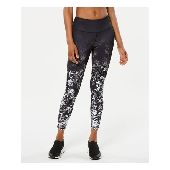 Ideology Plus Women's Floral Printed Leggings, Mignight Bloss, XXL