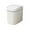 White, variant on Yonrjhukm Desktop Trash Can for Living Room, Car, Home, Desk, and Restaurant, Plastic Debris Bucket with Anti-Slip Bottom, Stylish and Space-Efficient Garbage Container