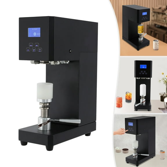 Semi automatic Tin Can Sealing Machine Cola Can Seamer Container Plastic Beer