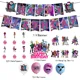 thumbnail image 3 of Lindo cartel desechable para fiesta de cumpleaños de Monster High, pancarta colgante para pastel de Halloween, globos de Monster High, decoración de cumpleaños, 3 of 3