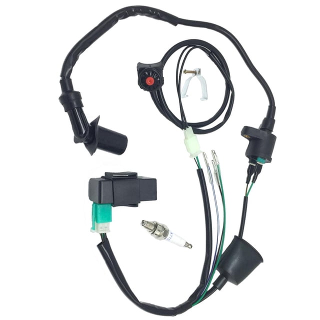 CDI De De Ignición Del Interruptor De Del Arnés Del Telar Eléctrico Para De La Suciedad 50-160cc Zulema Bobina de encendido del interruptor de apagado CDI