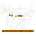thumbnail image 3 of Soporte de Bisel de Ganchos de Remolque, Kit de Bisel de Ganchos de Remolque Protectorados Anti -Rust 2pcs para 1500 2013 A 2019, 3 of 7