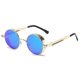 thumbnail image 1 of UV400 Sun glasses Vintage Polarized Steampunk Sunglasses Mens Design Round, 1 of 5