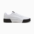 thumbnail image 5 of PUMA Womens Carina 3.0 Lace Up Sneakers Shoes Casual - White, 5 of 6