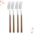 thumbnail image 3 of Soimiss Cutlery Sets Flatware Set 4Pcs Wood Color, 3 of 8