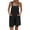 Black, variant on JFGHDG Women's Summer Cotton Linen Short Overalls Casual Bib Overall Shorts Rompers with Pockets Gray XL