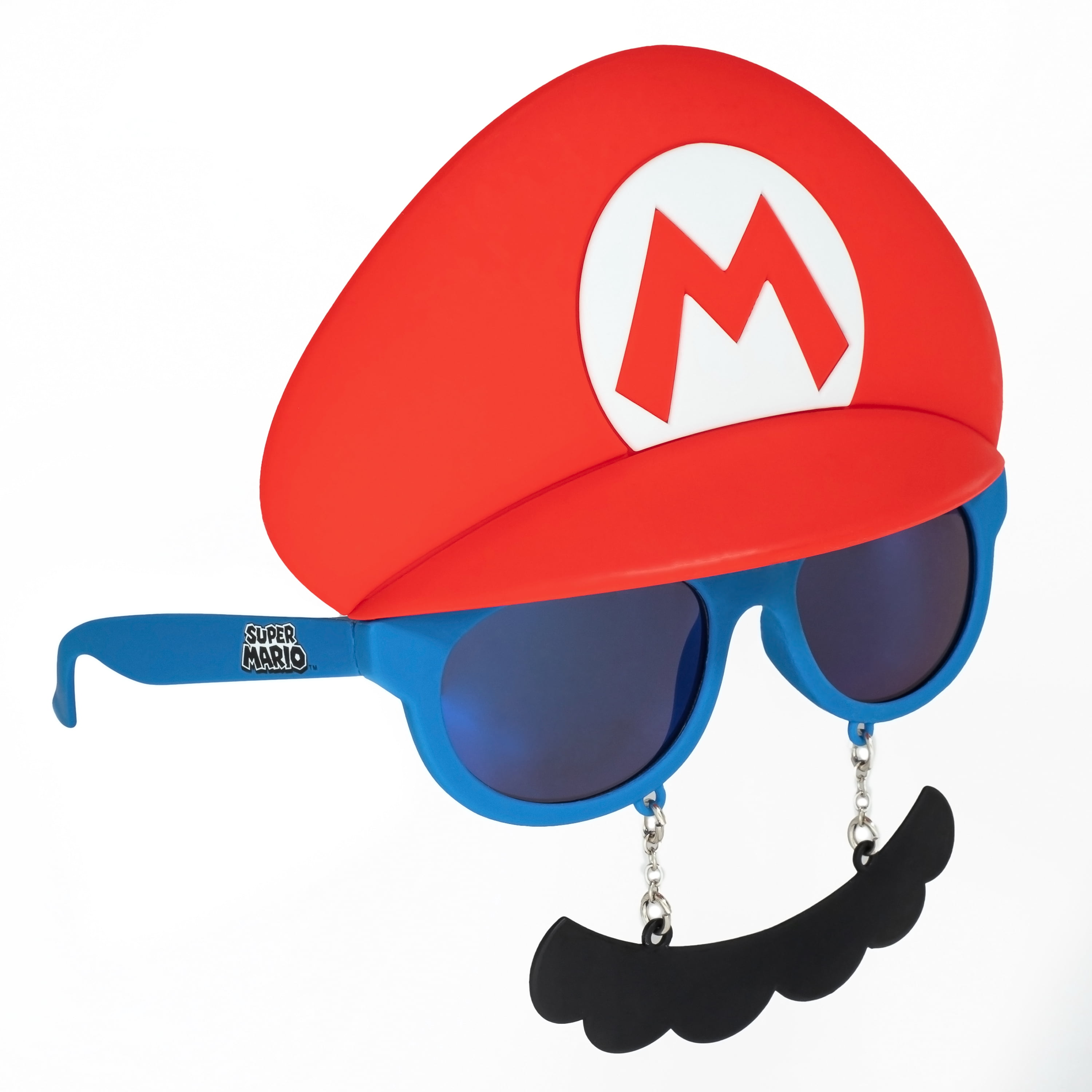 Nintendo Mario Mustache Costume Sunglasses by Sun-Staches