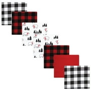 Luvable Friends Hudson Baby Flannel Receiving Blankets 7pk, Plaid Bear