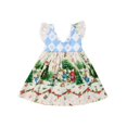 thumbnail image 4 of Robe Sans Manches pour Tout-Petits et Bébés, Demoiselle d'Honneur, Princesse, Noël, Fête, Vêtements, 4 of 5