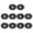 Type 4, variant on 10pcs High Strength Alloy Grinder Flanges For 100mm Angled Grinders Rustproof Multiple Size Universally With Hexagonal Nut Design